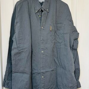 Columbia Unisex‎ Gray Button-Up Shirt Size XL